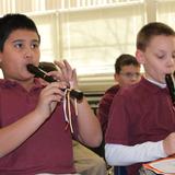 St. Joseph Catholic Academy Photo #4 - In addition to the core curriculum which includes Religion, Language Arts, Math, Science, Social Studies, and Art, students are offered Vocal Music, Honors Choir, Band, PE, Technology, Spanish, and, for our 8th graders, Aplogetics.