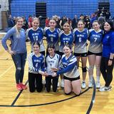 St. John Lutheran School Photo #2 - St. John's Volleyball team claimed the 2024 Class A Lutheran State Runner-Up Trophy. The team finished 20-2 on the year, cumulatively losing just 5 sets.