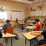 The Alexander Dawson School at Rainbow Mountain Photo #6 - 6th-grade Humanities discussion.