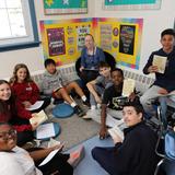 Moorestown Friends School Photo #3 - Middle School is a dynamic time of academic growth and self-discovery. Students deepen their skills in core subjects like English, Math, History, Science, and World Languages while exploring diverse disciplines such as 3D Design and Woodworking, Art, Music, Health, Physical Education, and Theater. Students learn to manage responsibilities, collaborate with peers, and use technology, all within a strong, values-driven community.