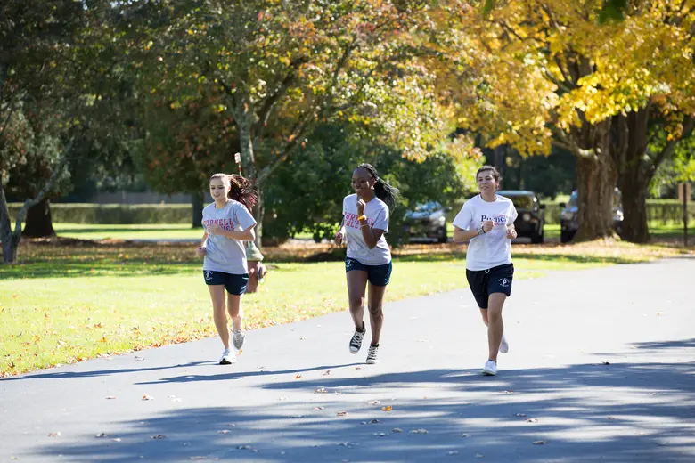 Purnell School Photo #2 - The overarching mission of the Purnell Athletic Department is for each individual student to experience the benefits of physical fitness, healthy living, and the camaraderie that comes from being a part of a team. A variety of athletic activities, from non-competitive offerings to competitive team sports affords Purnell students of every athletic ability and interest the opportunity to find a sport that suits them best.