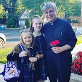 Sacred Heart Elementary School Photo #9 - Our Pastor greets our students every morning!