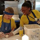 Felician School For Exceptional Children Photo #5 - "Job Sampling" at Wetzel's Pretzels