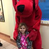 Young World Day School Photo #3 - Clifford makes a visit each fall to Young World during our Parent Teacher Group (PTG) led Scholastic Book Fair week.