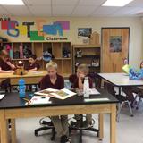 Mountain View Private School Photo - Students collaborate throughout ages and grade levels.