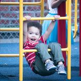 A Fantis School Photo #2 - Students enjoy rooftop playground twice each day.