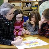 Blue Rock School Photo #4 - Maximum class sizes of 12 students, allow for personal attention, and in depth discussion. The children are encouraged to ask questions and think critically.