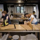 Emma Willard School Photo #13 - The woodshop is an extension of the Makerspace-what will you create?