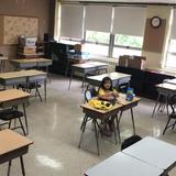 Lutheran School Of Flushing & Bayside Photo #2 - Small classroom, perfect for social distance.