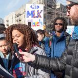 Manhattan Country School Photo #7 - Each year, our eighth-graders lead a march on Martin Luther King, Jr. Day where they give speeches about the pressing civil rights issues of our time.