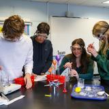 Riverdale Country School Photo #5 - Upper School Science fosters interdisciplinary learning, drawing on various subjects, preparing students for real-world challenges. Students also have opportunities to pursue independent research projects guided by faculty mentors.