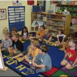 Grace Lutheran Preschool Photo #6 - Our preschoolers are taught in classrooms that generally maintain 10:1 student to teacher ratios. We nurture children in a caring environment full of activities, reading and singing activities, and creative play opportunities.