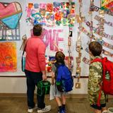 La Jolla Country Day School Photo #12 - The All-School Art Show showcases a diverse range of media, featuring artwork from 3-year-olds to Grade 12 students.
