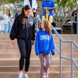 La Jolla Country Day School Photo #6 - Professional WNBA player and alumna Kelsey Plum '13 returns to campus and spends time with students.