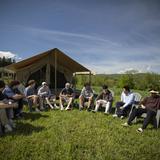 Trinity-Pawling School Photo #17 - Trinity-Pawling has a long history of outdoor education, including a pond house classroom, hiking trails, working farm, and campus campsite.