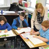 Vincent Smith School Photo #3 - Group seating helps facilitate learning