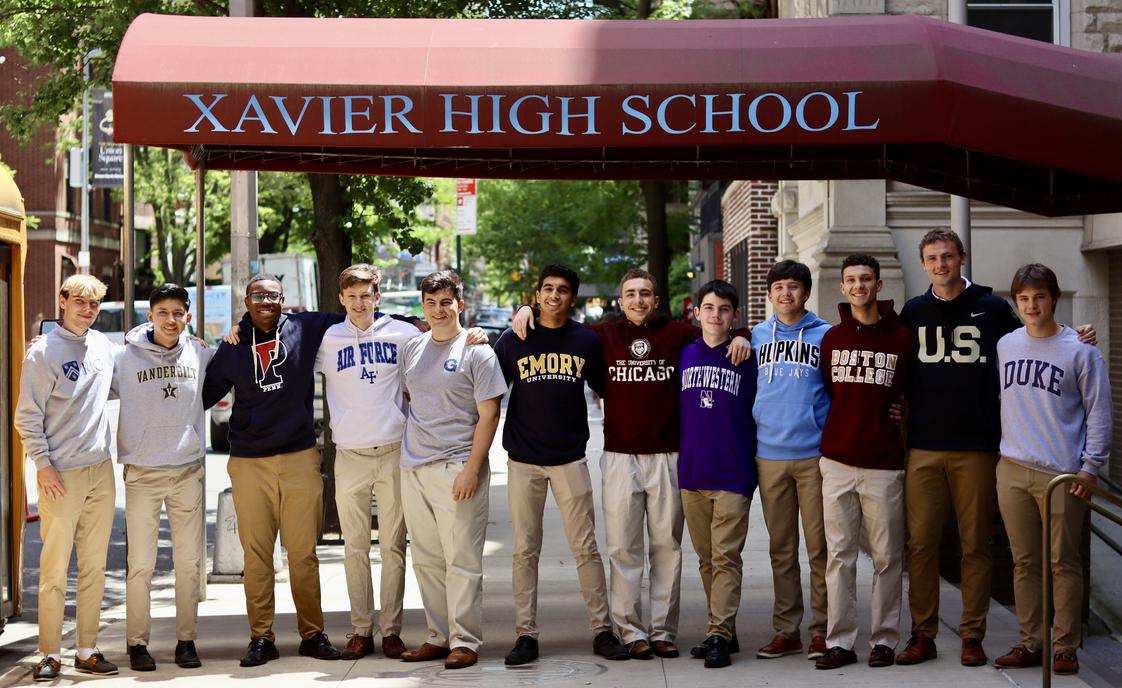 Xavier High School Photo - A preview of Xavier's personalized college counseling program.