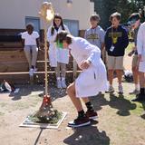 Carmel Christian School Photo #25 - Middle School students create volcanos.