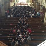 Our Lady Of Grace Catholic School Photo #1 - Here is our student body in the Church!
