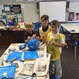 Our Lady Of Grace Catholic School Photo #6 - First Grade makes globes in art!
