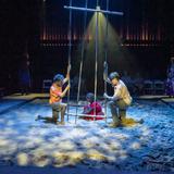 Gilmour Academy Photo #13 - Spring musical 'Once on this Island' takes performances to the the next level with an entire production in the round and in a huge pile of sand.