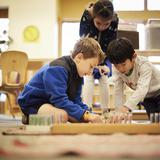 Ruffing Montessori School Photo #3 - Beautiful, spacious classrooms are carefully prepared for research, lessons, projects and discussions.