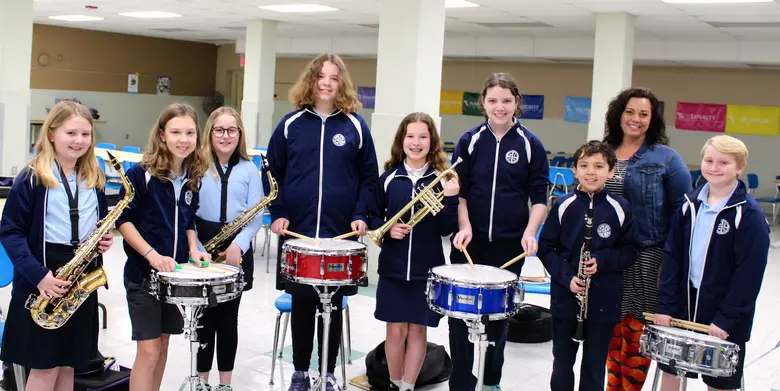 St. Charles Borromeo School Photo #2 - We offer beginning and advanced band
