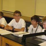 St. Gertrude School Photo #7 - Junior High students from St Gertrude School are fully engaged in academics.