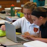 St. Joan Of Arc Continuation School Photo #3 - All students in 2nd through 8th grade utilize Chromebooks as part of SJA's project based learning curriculum. All students across all grades have access to iPads and Clevertouch boards.