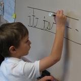 St. Joan Of Arc Elementary School Photo #5 - We consider cursive writing to be an important part of our curriculum. Students start with cursive writing in second grade.