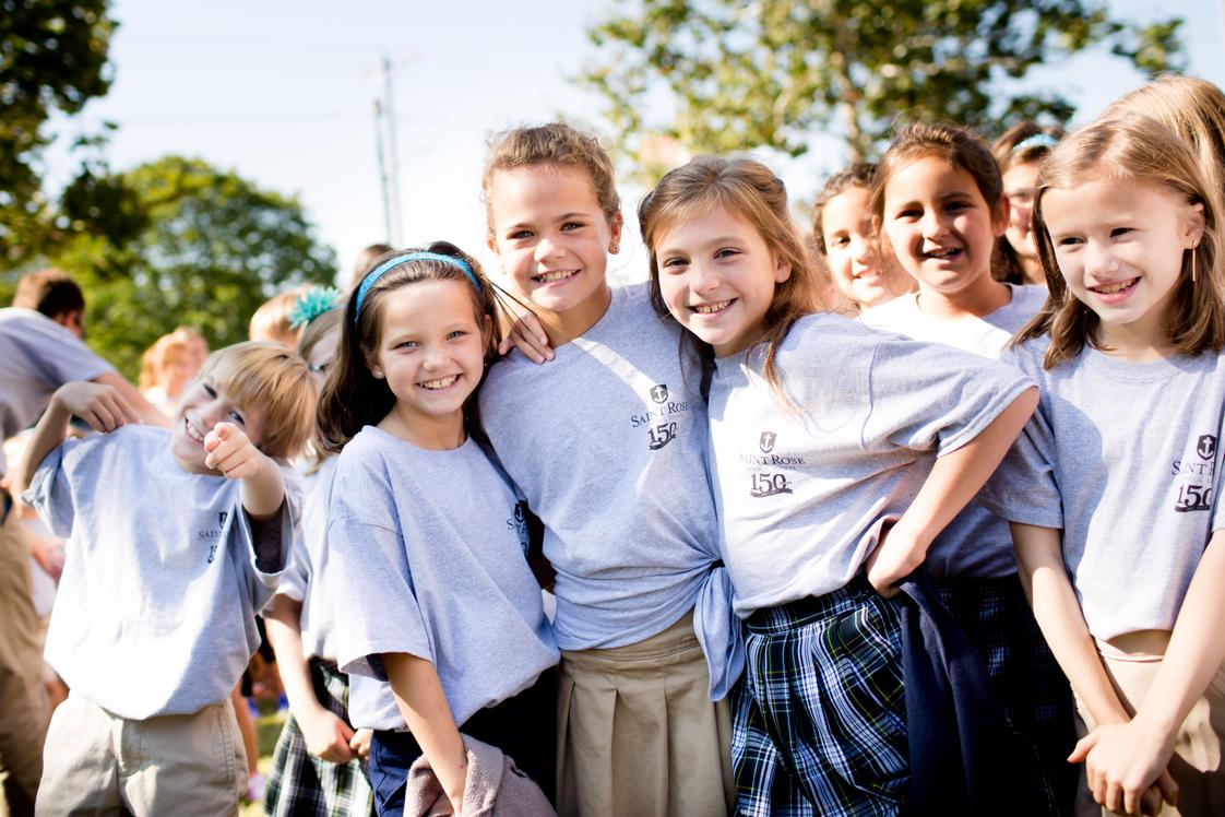 St. Rose Continuation School Photo - Saint Rose Catholic School students celebrate the school's 150th Anniversary on the feast day of Saint Rose of Lima in August 2017.