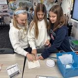 Metro Christian Academy Photo #22 - 5th-grade scientists are exploring variables and liquids with gummy bears.