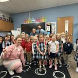 Metro Christian Academy Photo #16 - P3 students had a visit from the Tooth Fairy and Dr. C of Tulsa Braces by Dr. C, who led fun lessons on oral hygiene and healthy snacking.