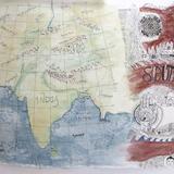Arbor School Of Arts & Sciences Photo #7 - Map of South Asia by an 8th grader.
