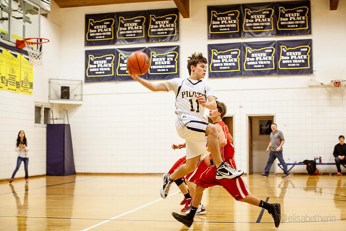 Canyonville Academy Photo - Basketball is a passionate sport at Canyonville Academy