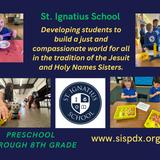 St. Ignatius School Photo - Join us in building a just and compassionate world for all. St. Ignatius School Photo - Join us in building a just and compassionate world for all.