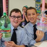 Assumption Bvm School Photo #4 - Science- Students created model lungs in science class.