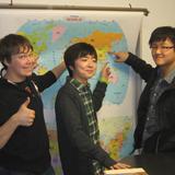 Champion Christian School Photo #5 - Some of our international students pointing to their home countries