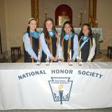 Jw Hallahan Catholic Girls' High School Photo #6 - National Honor Society executive committee. Our students achieve 90% above national norms on standardized tests, 97% continue on to college, and 2013 graduates earned $12,000,000 in college scholarships.