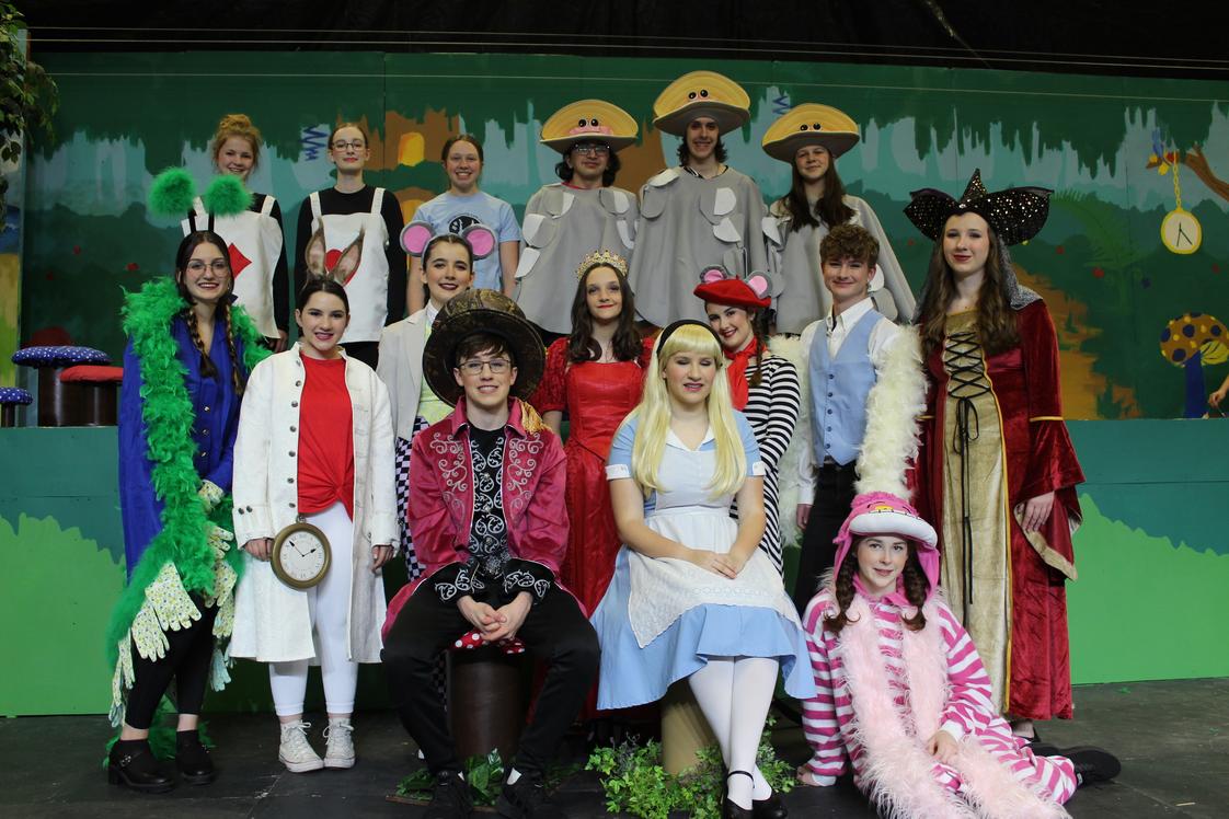 Johnstown Christian School Photo #1 - Alice in Wonderland, HS Musical 2023