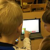 Ave Maria Academy-mt Lebanon Campus Photo #1 - Preschoolers coding using Chromebooks.