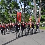 St. Louis De Montfort Academy Photo #5 - The Academy marching band performs in honor of our fallen heroes in Northumberland, PA on Memorial Day.