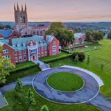 St. George's School Photo #3 - An aerial view of Old School and the St. George's School Chapel.