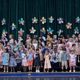 Good Shepherd Catholic School Photo - Our Pre-K 3 and 4 Year Old Program students enjoy entertaining at their year-end celebration