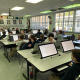 St. Andrew Catholic School Photo #9 - Our Computer Lab with Mac computers!