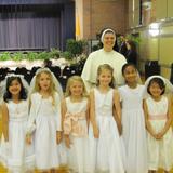 St. Marys Catholic School Photo #5 - 2nd Grade First Communion Girls with Sr. Mary Lucy