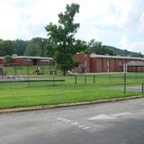 Collegedale Academy-elementary Photo - A view of the playground and athletic fields at AWS.