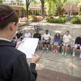 Hutchison School Photo - Hutchison girls learn to lead in and outside the classroom through public speaking, leadership development, and various academic opportunities.