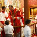 The Atonement Catholic Academy Photo #4 - Students say the daily Holy Mass is one of their favorite parts of the day, even if they would not have believed so before attending our school. Students learn to know, to love, and to serve God at The Atonement Academy. .