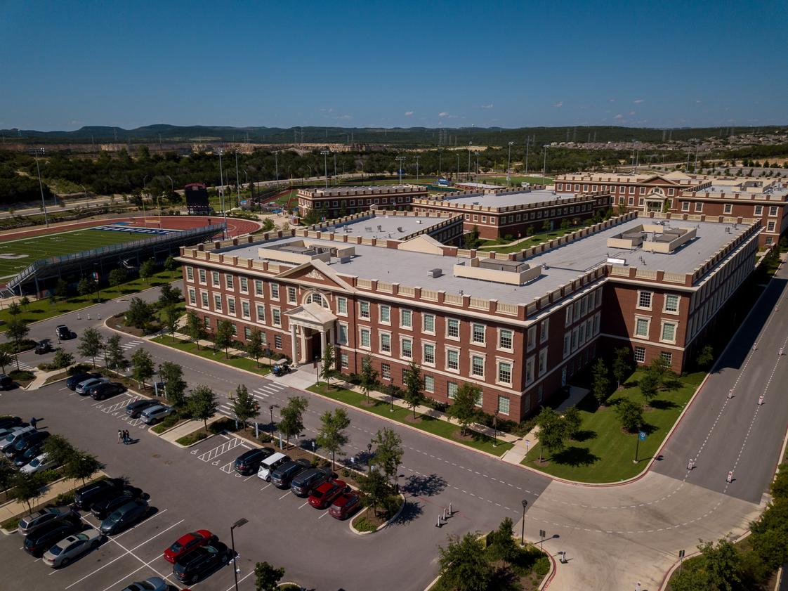 Cornerstone Christian Schools Photo - Our beautiful 40 acre campus includes over 80 classrooms, including 6 Science Labs, 4 music rooms, 2 art rooms, and 2 libraries. We also have a state of the art Field House, 6 soccer fields, 3 baseball/softball fields, and 2 full sized Football/Soccer fields.